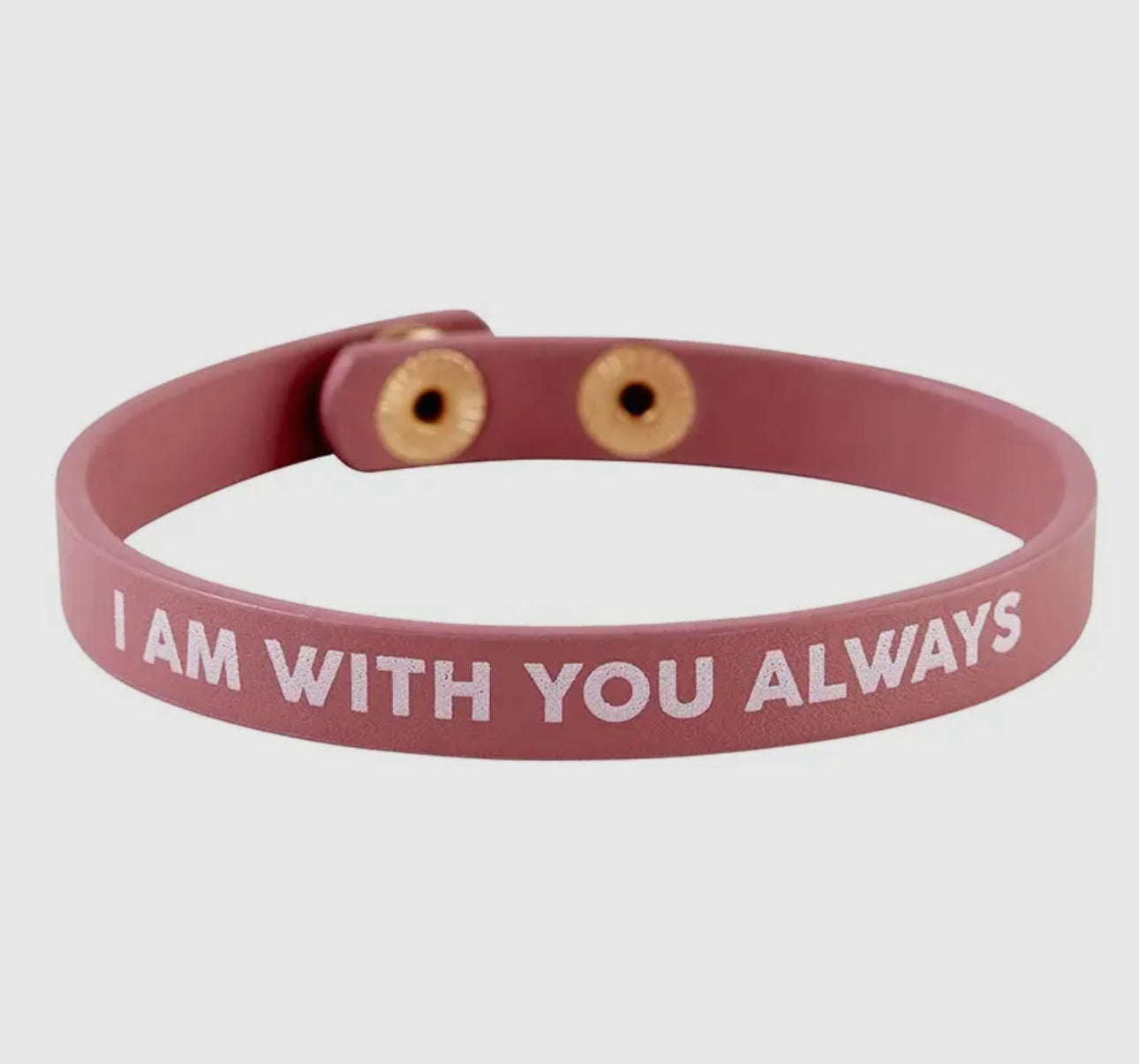Inspirational Snap Bracelet