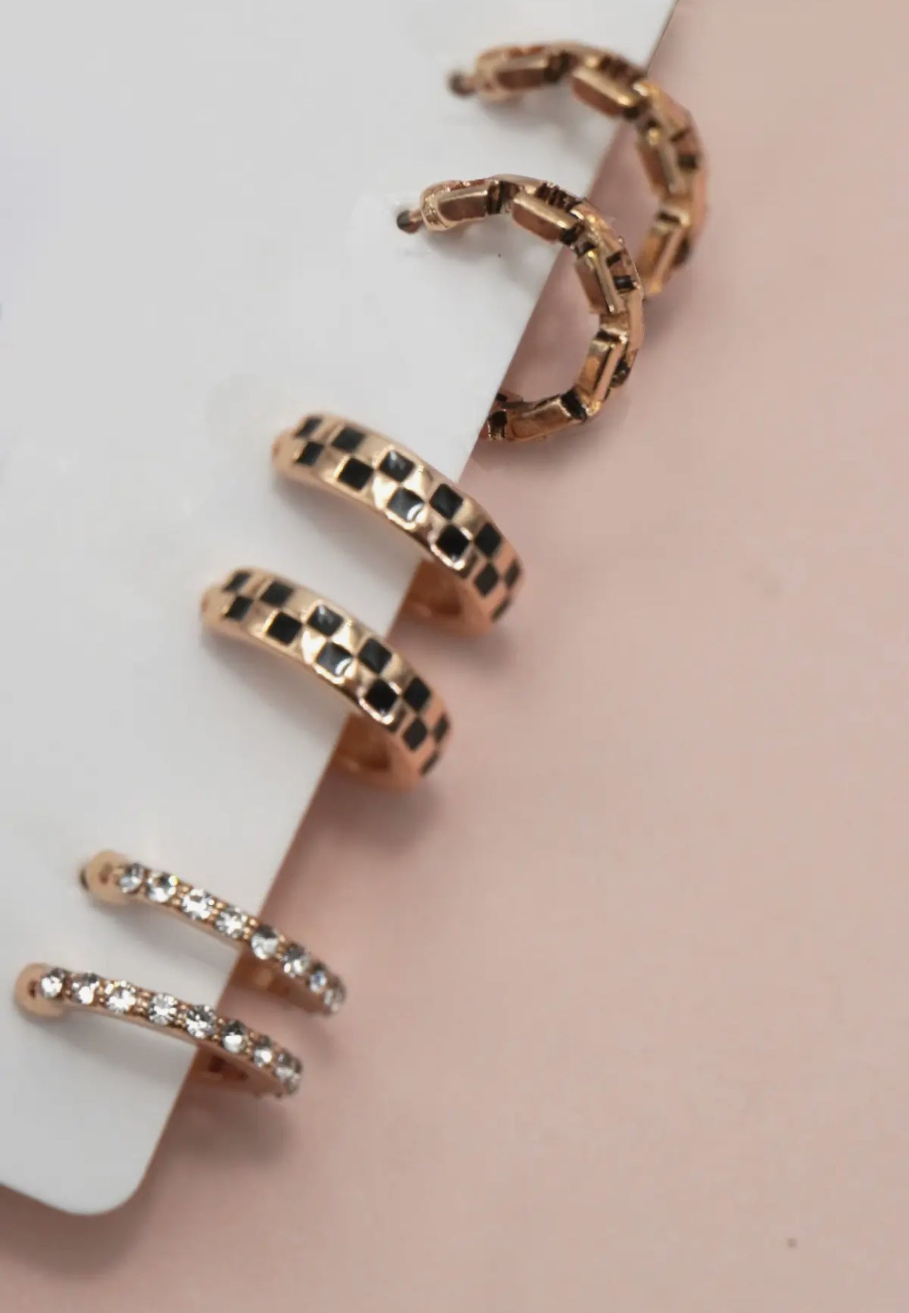 Huggie Trio Earrings