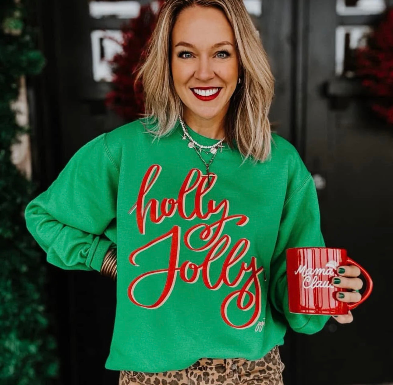 Holly Jolly Crewneck Sweatshirt