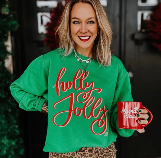 Holly Jolly Crewneck Sweatshirt