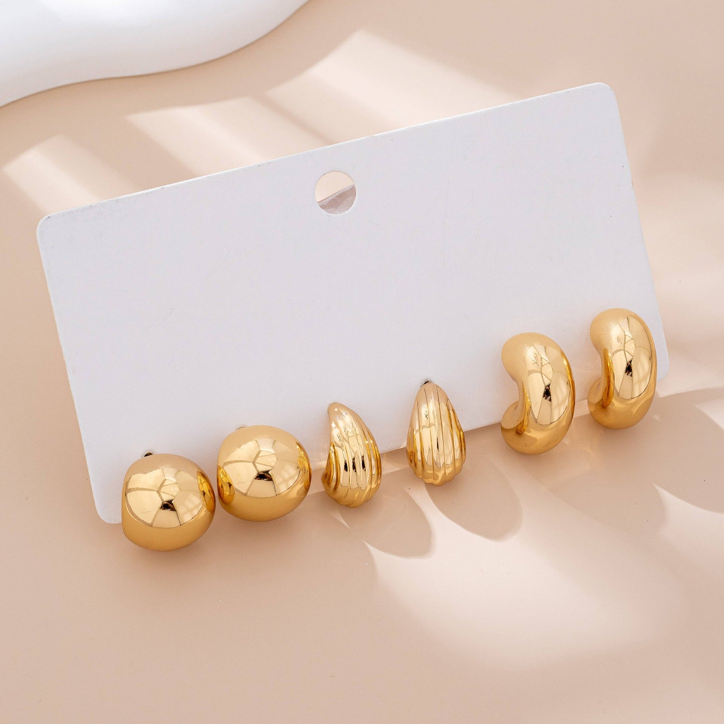 Bubbly Huggie Hoop Trio
