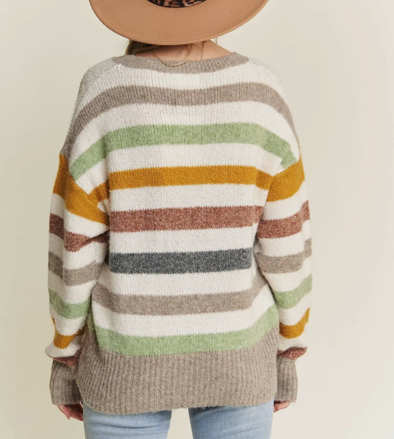 Multi Color Fall Sweater