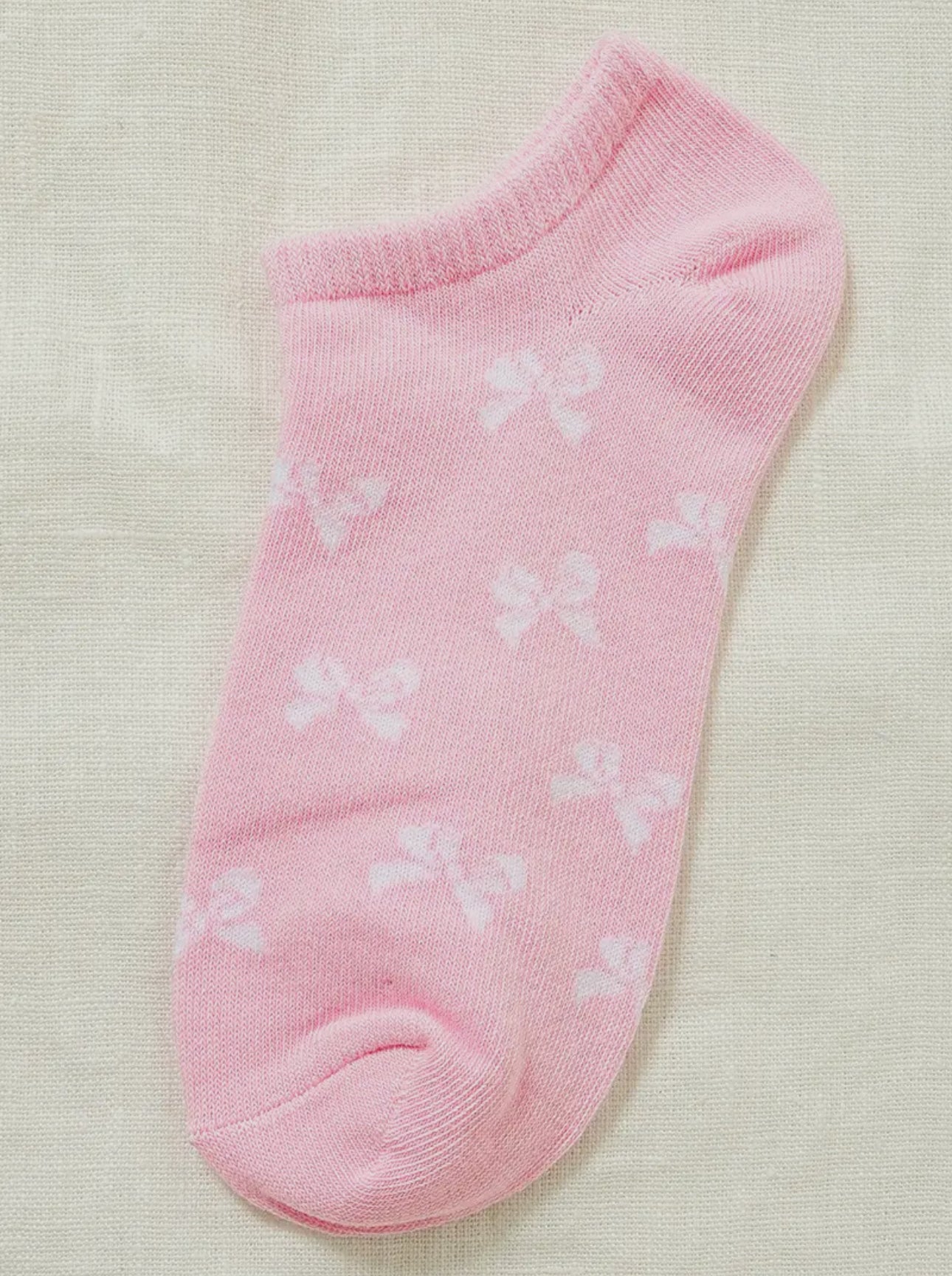 Bow Printed Socks