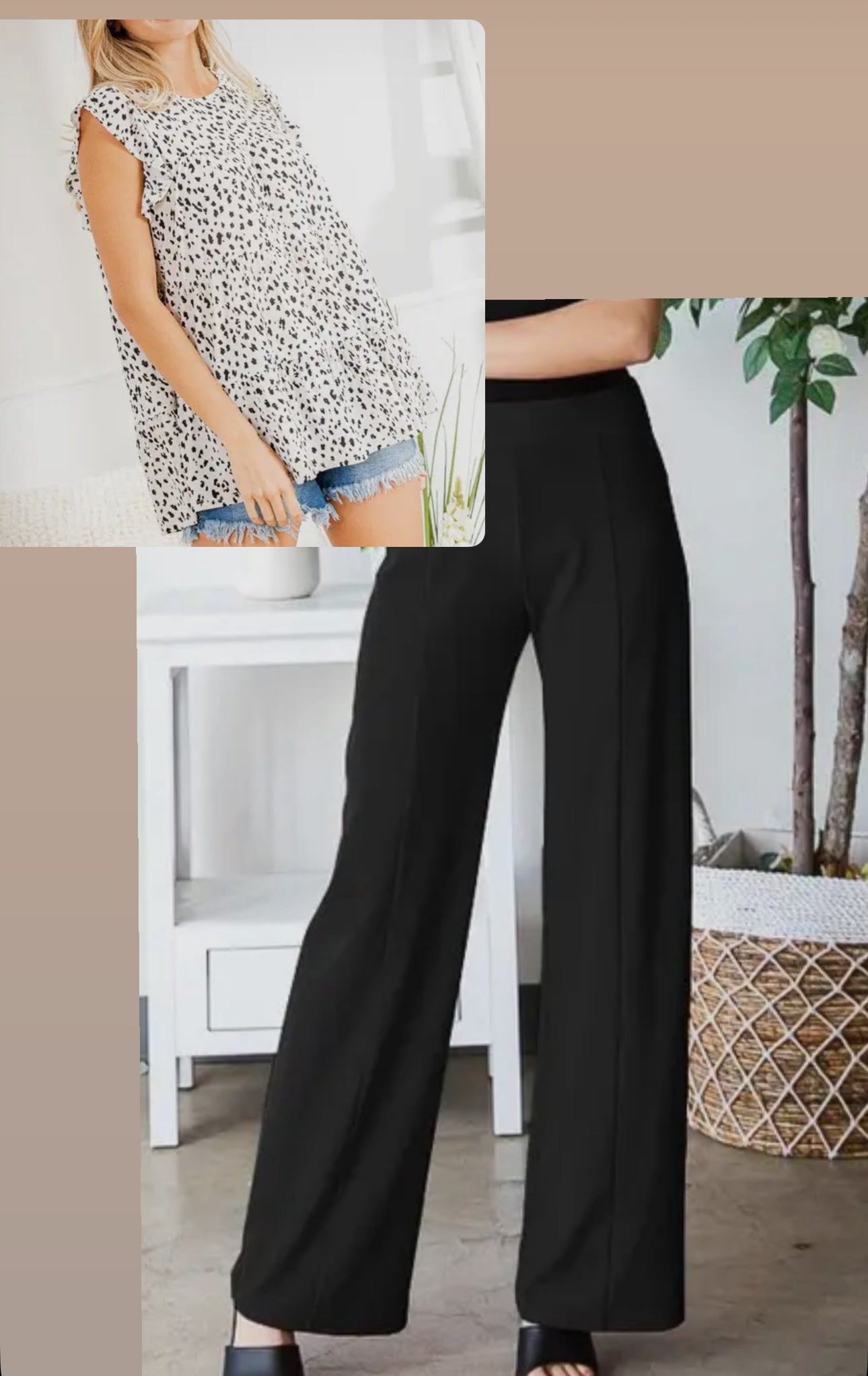 Wildly Chic Animal Print Top