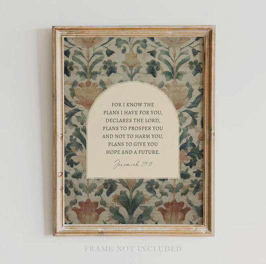 Plans for You Christian Wall Art