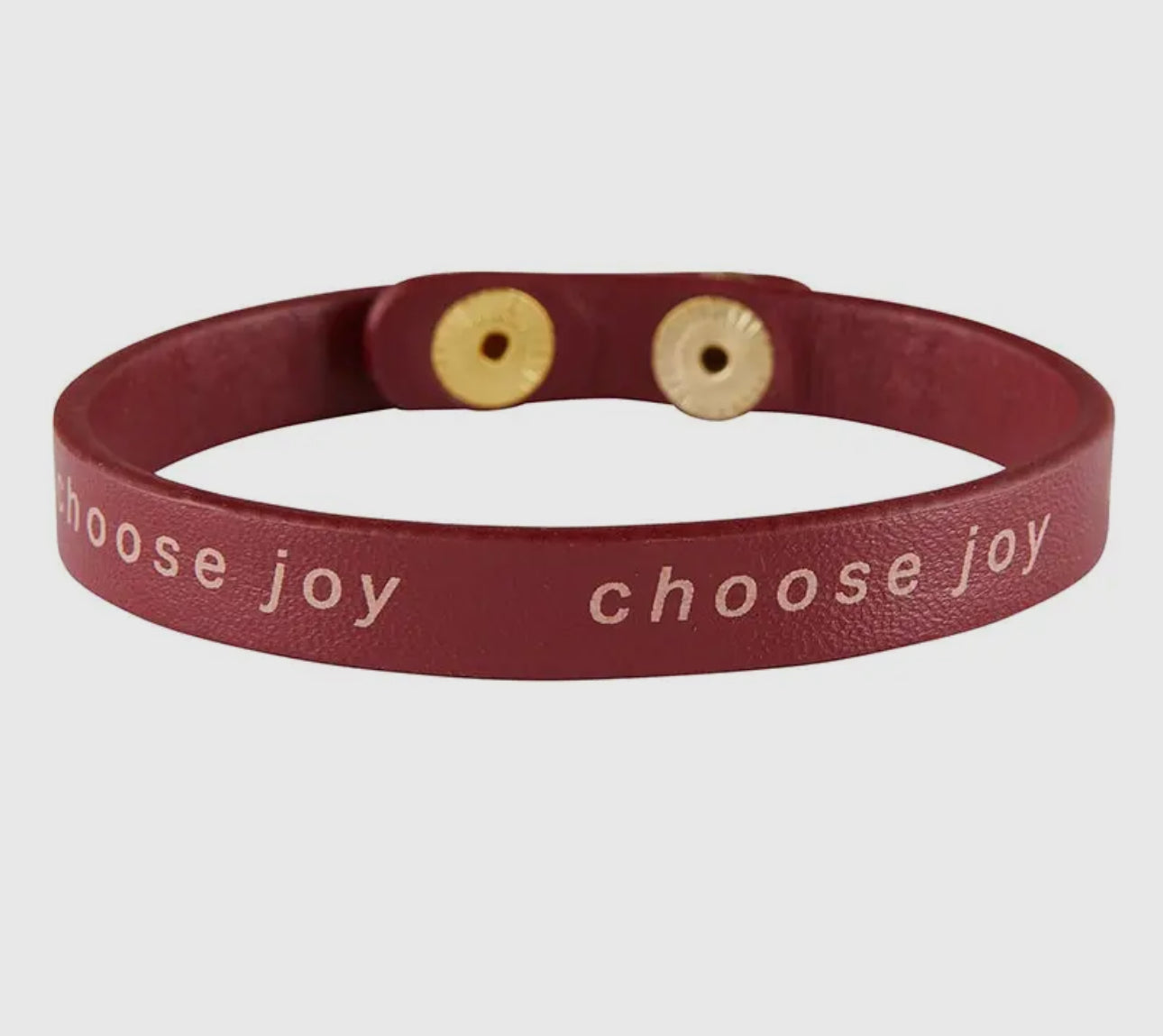 Inspirational Snap Bracelet
