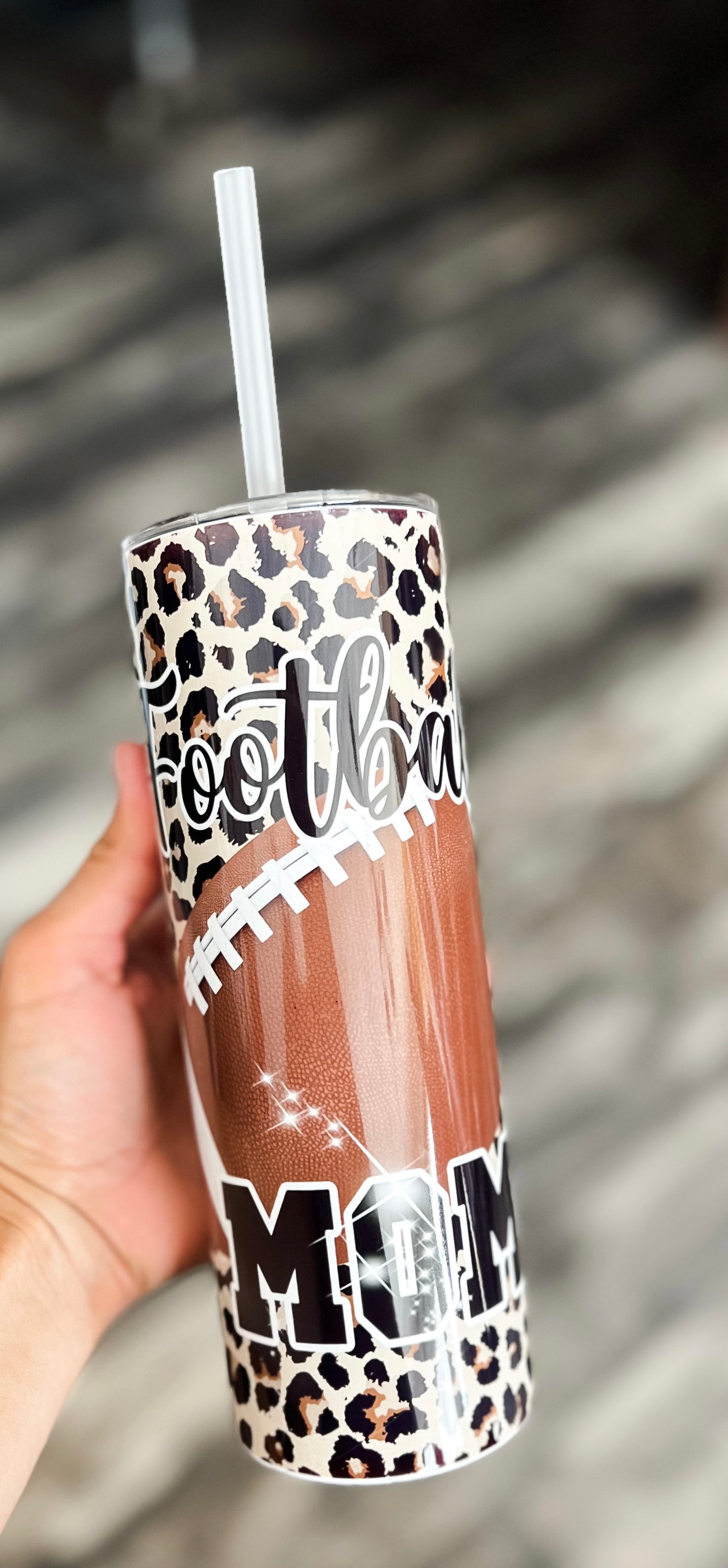 Football Mom Tumbler