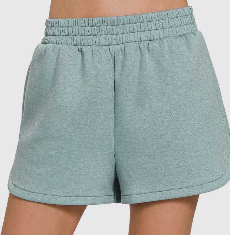 Blue Grey Dolphin Shorts