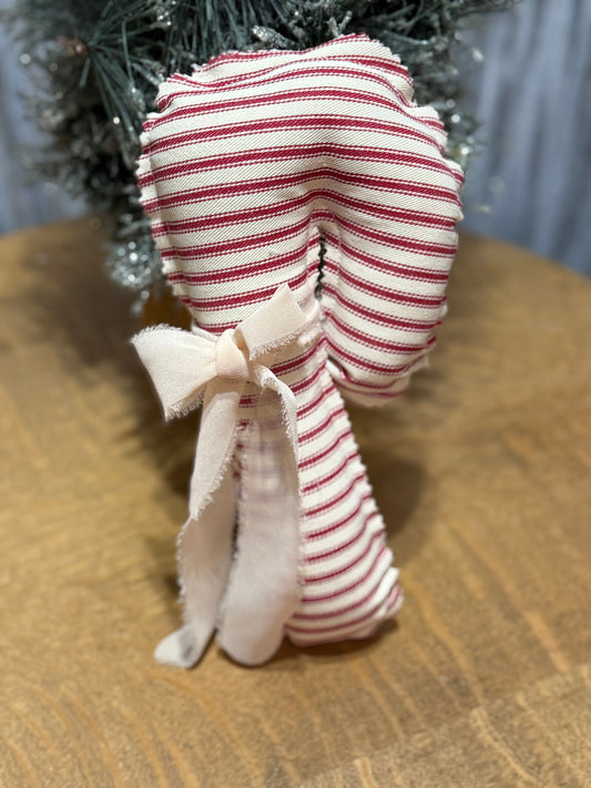 Fabric Candy Cane Decor