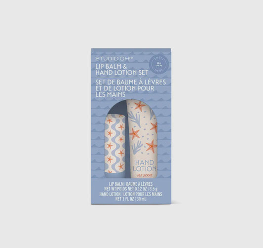 Sea Life Lip Balm & Hand Lotion Set
