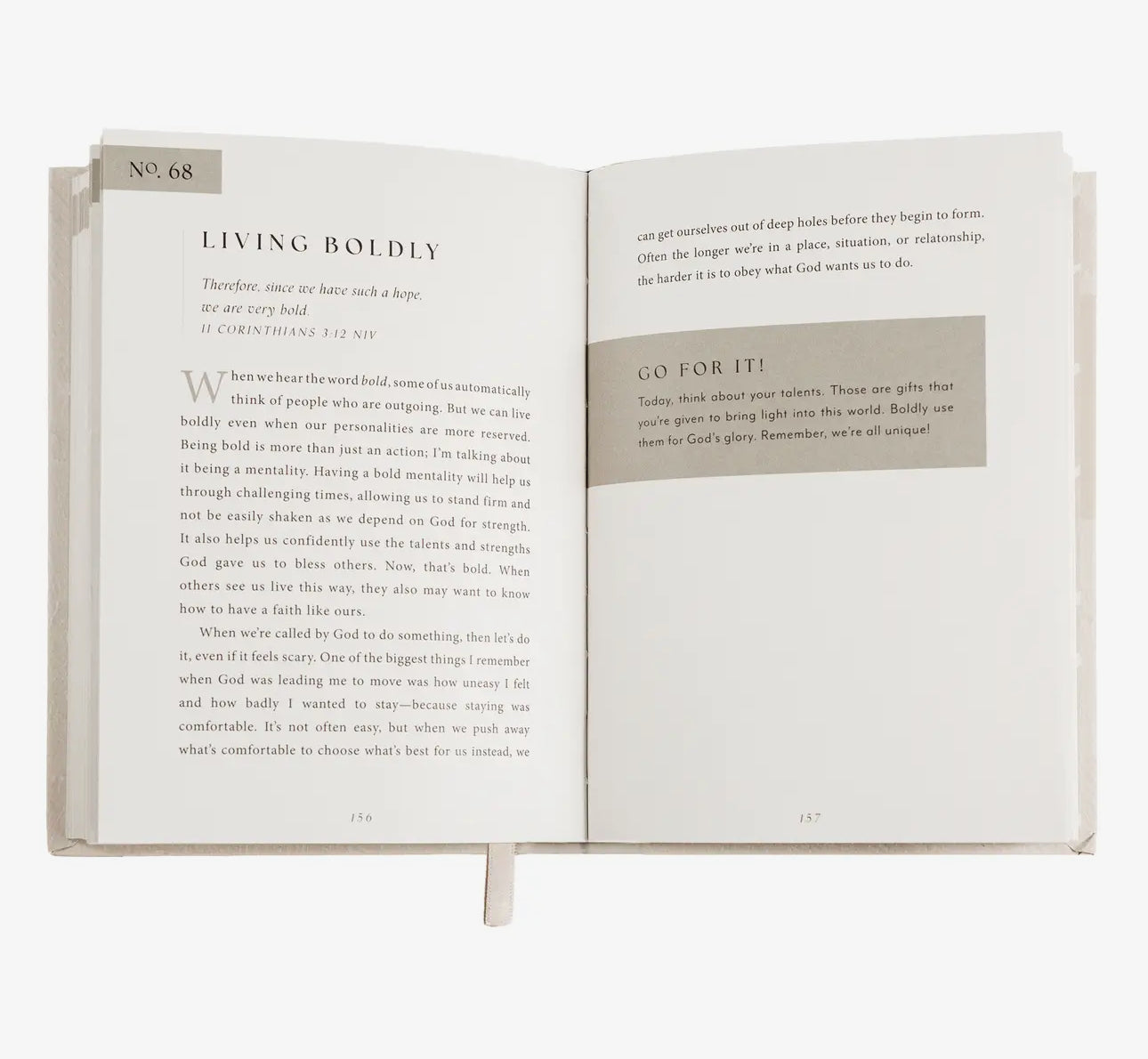 Go For It: 90 Devotions To Boldly Live the Life God Created