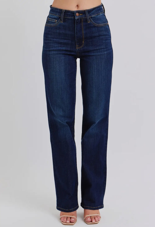 Dark High Waisted Denim