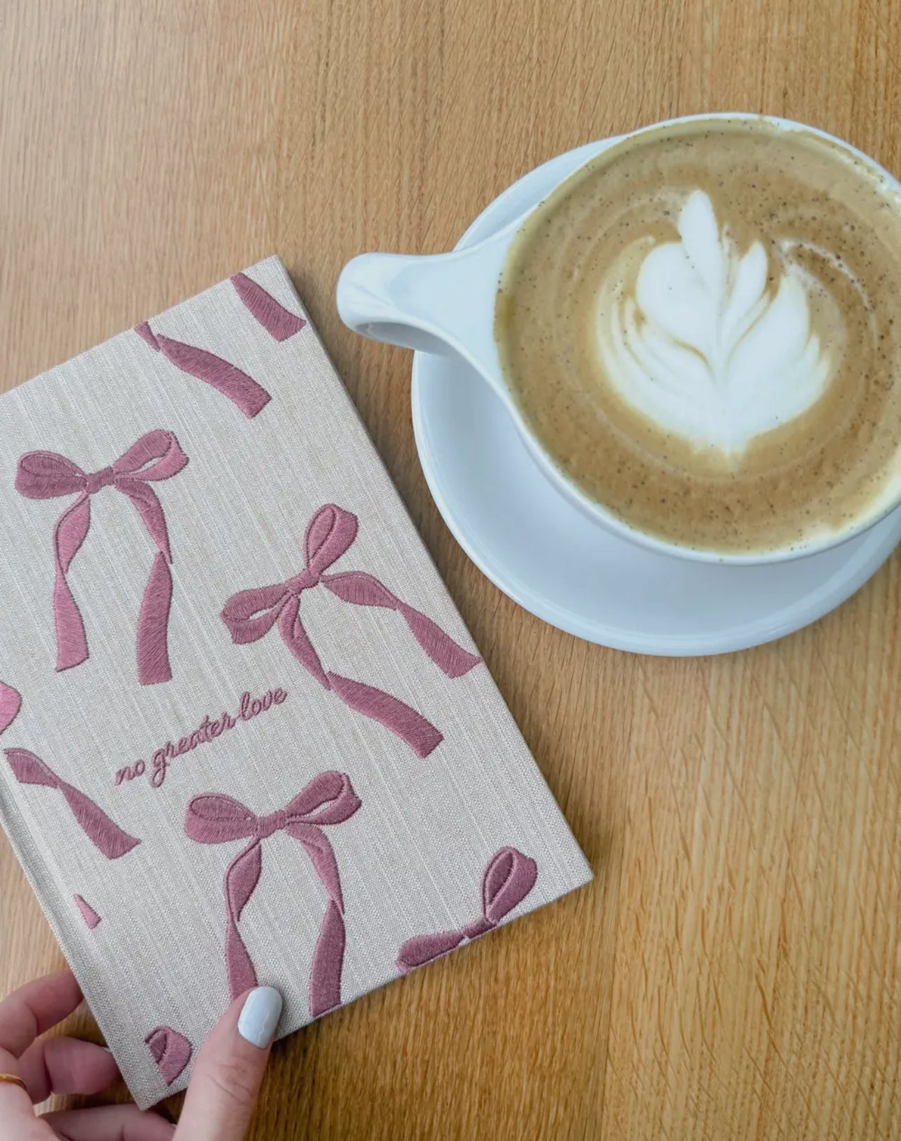 No Greater Love Embroidered Planner