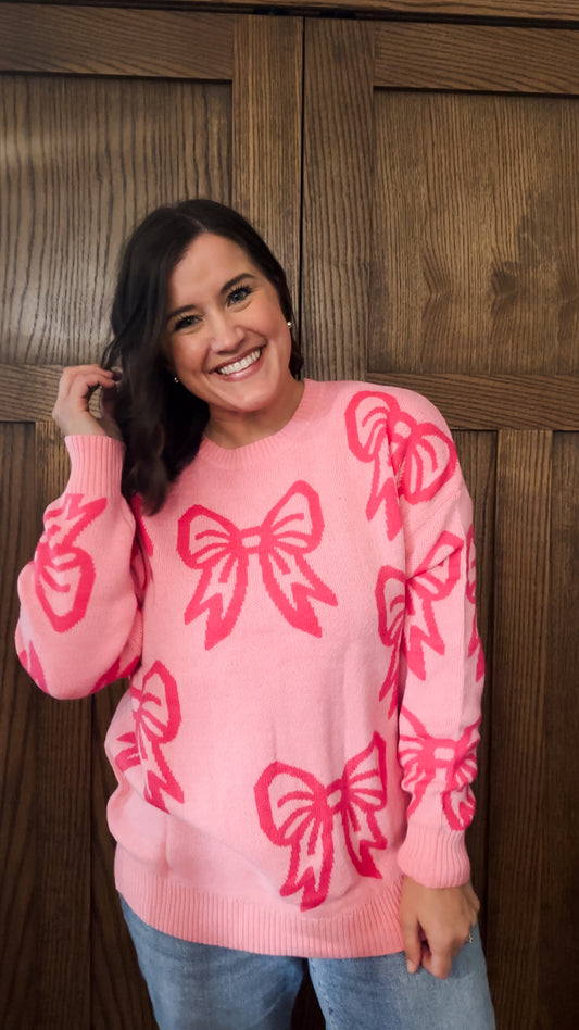 Bows So Pretty Sweater