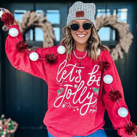 Let's Be Jolly Crewneck