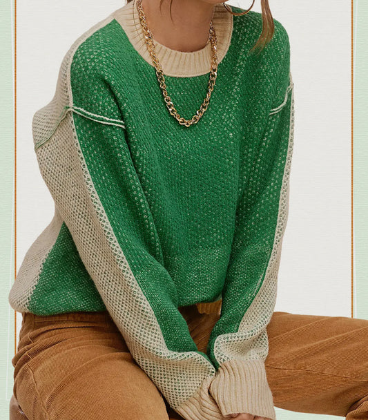 Clover Textured Sweater