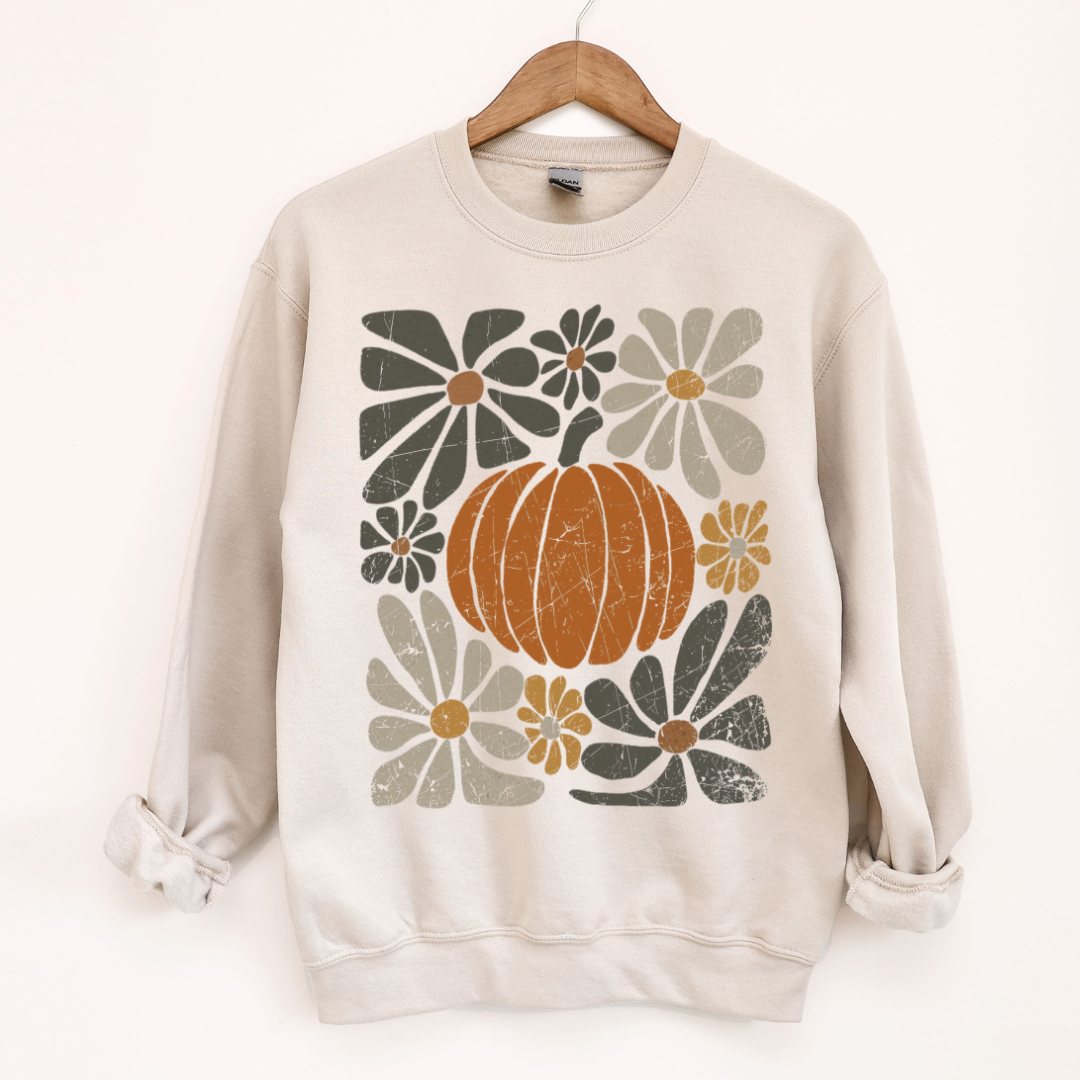 Pumpkin Crewneck Sweatshirt