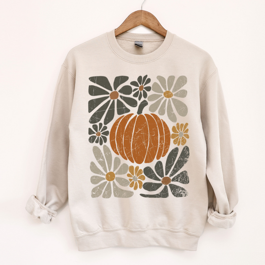 Pumpkin Crewneck Sweatshirt