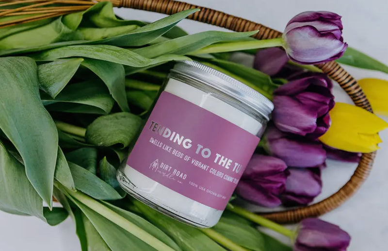Tending to the Tulips 8oz Candle