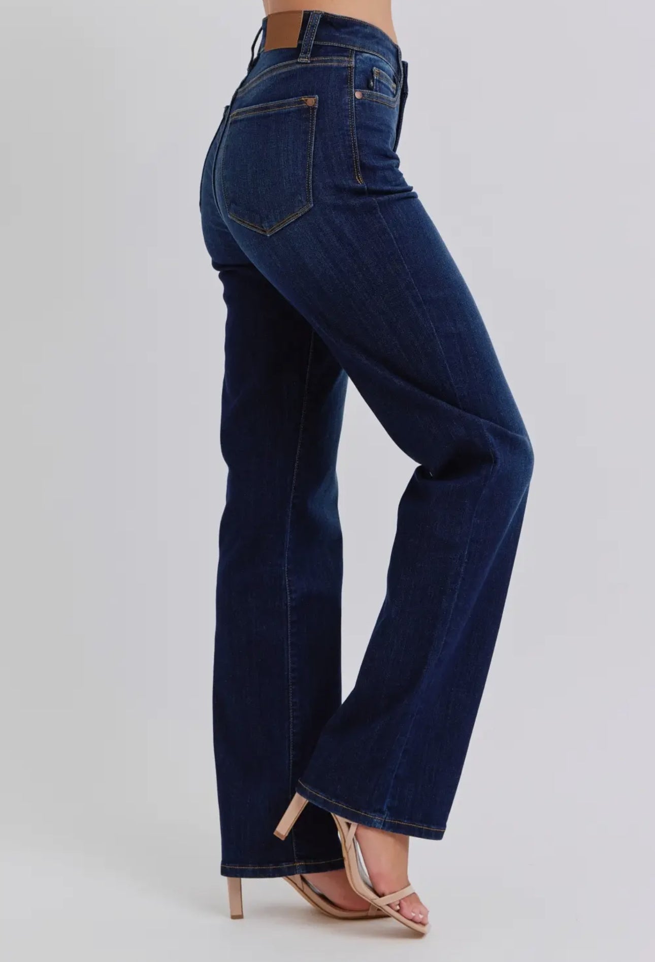 Dark High Waisted Denim