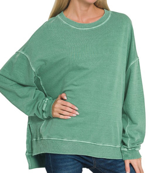 Dark Green Pullover