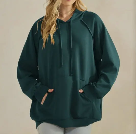 Hunter Green Scuba Hoodie