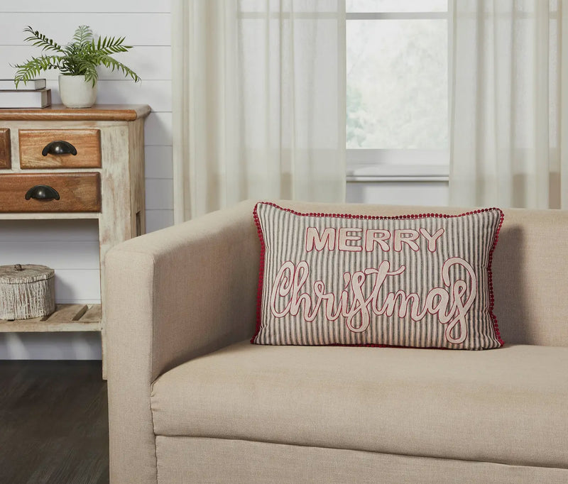 Merry Christmas 14x22 Pillow