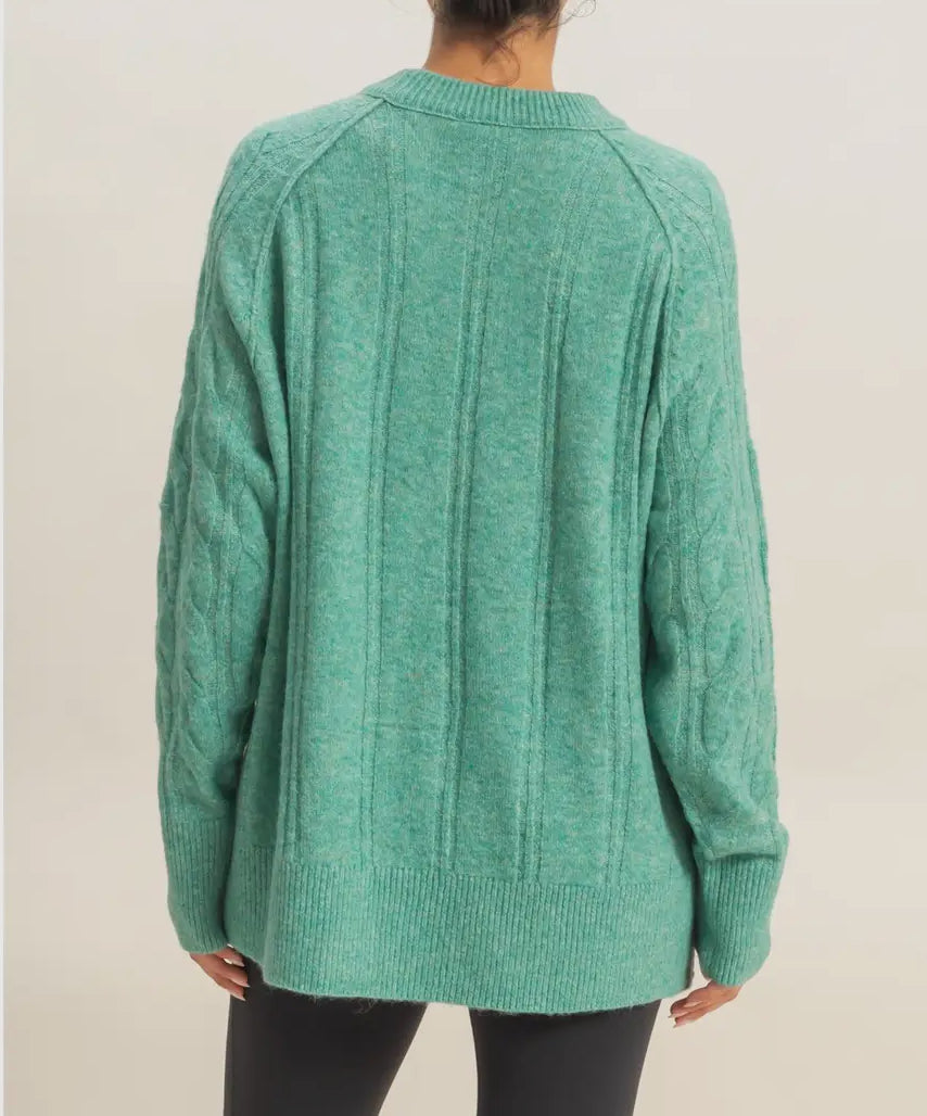 Emerald Knit Sweater