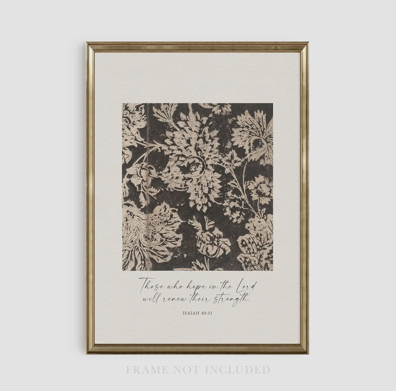 Hope in the Lord Christian Wall Art