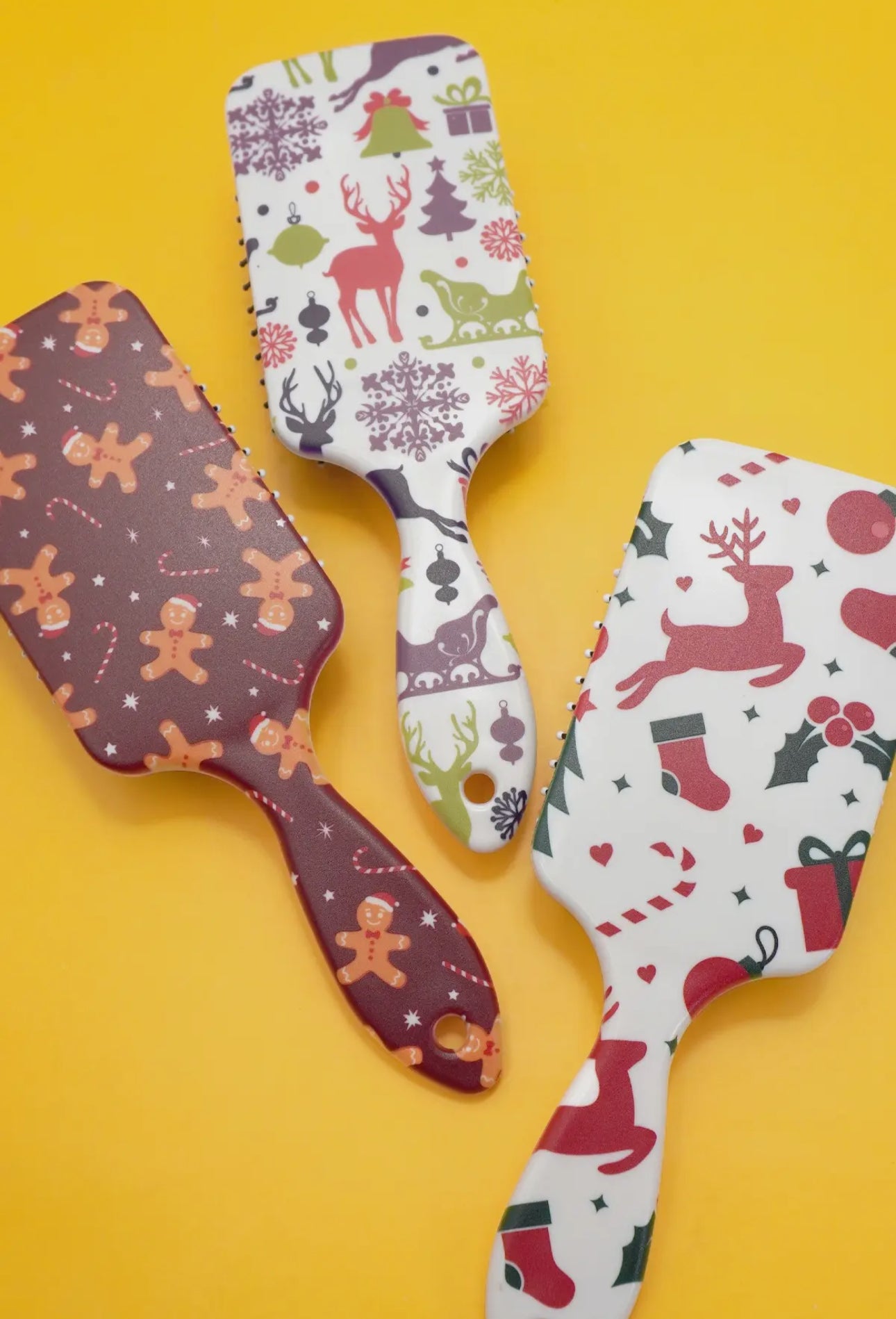 Holiday Detangling Hair Brush