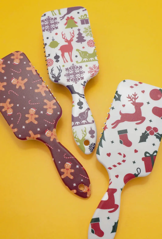 Holiday Detangling Hair Brush