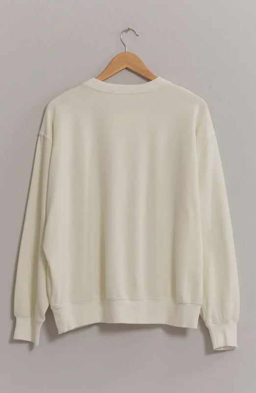 Favorite Basic Crew Neck Sweatshirt