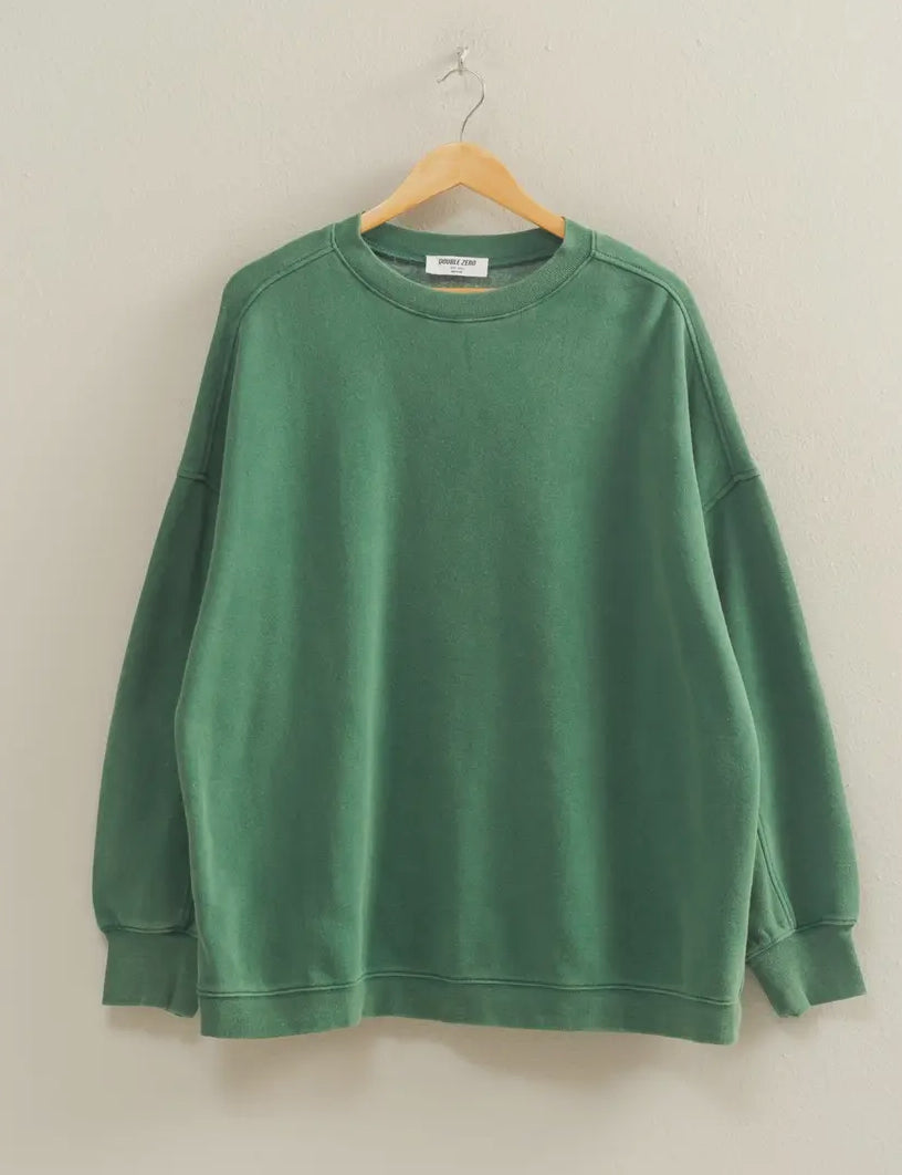 Dark Green Crewneck Sweater
