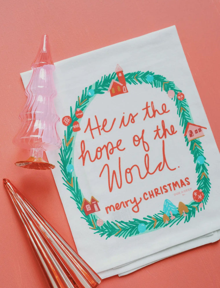 Hope of the World Flour Sack Towel