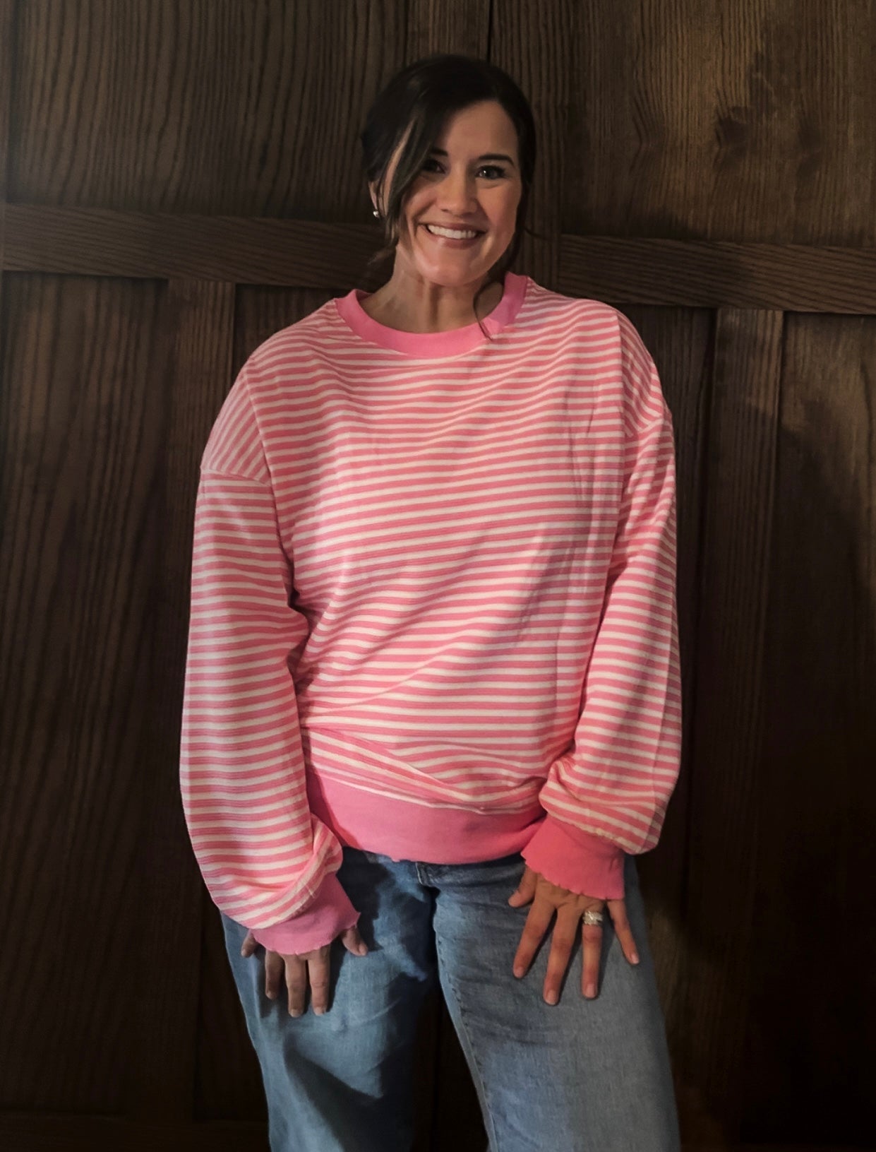 Sweetheart Stripe Top