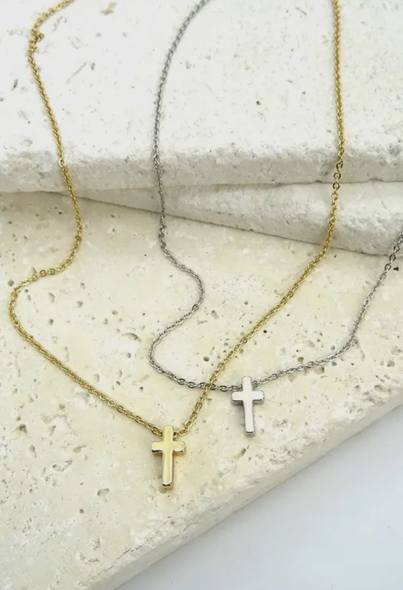 Mini Cross Necklace